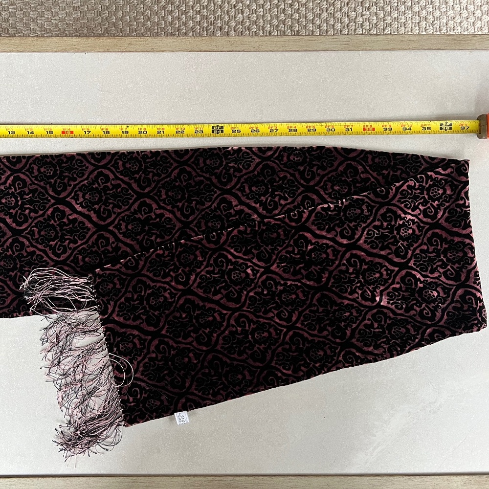 LIKE NEW Vintage Rossini Crushed Silk Scarf
